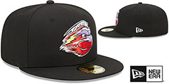 Dash MILB MARVEL DEFENDERS Black Fitted Hat by New Era - 2nd View