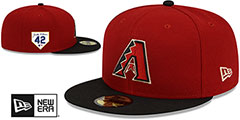 Diamonbacks 2023 JACKIE ROBINSON ALT-3 Hat by New Era - 2nd View