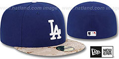 Dodgers 2015 STARS N STRIPES Fitted Hat by New Era - 2nd View