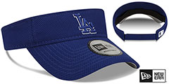 Dodgers 2022 BATTING PRACTICE VISOR Royal by New Era - 2nd View