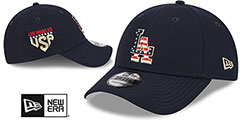 Dodgers 2023 JULY 4TH STARS N STRIPES SNAP Hat by New Era - 2nd View