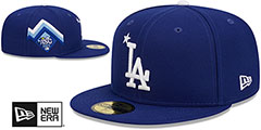 Dodgers 2023 MLB ALL-STAR GAME WORKOUT Fitted Hat by New Era - 2nd View