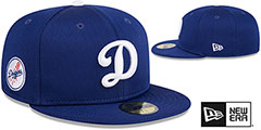 Dodgers 2024 BATTING PRACTICE Fitted Hat by New Era - 2nd View