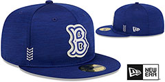 Dodgers 2024 COOPERSTOWN CLUBHOUSE Heather Royal Fitted Hat by New Era - 2nd View