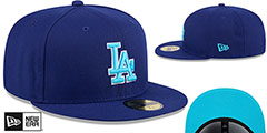 Dodgers 2024 FATHERS DAY Fitted Hat by New Era - 2nd View