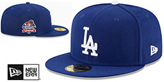 Dodgers 2024 WORLD SERIES CHAMPIONS GAME Fitted Hat by New Era - 2nd View