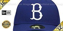 Dodgers LOW-CROWN 1939-57 COOPERSTOWN Fitted Hat by New Era - 2nd View