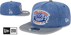 Dodgers PIGMENT DYED GOLFER SNAPBACK Hat by New Era - 2nd View