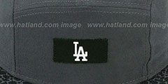 Dodgers SAFARI CAMPER STRAPBACK Grey Hat by New Era - 2nd View