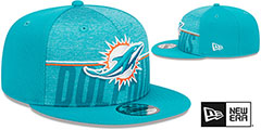 Dolphins 2023 NFL TRAINING CAMP SNAPBACK Hat by New Era - 2nd View