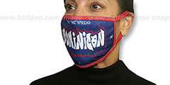 DOMINICAN GRAFFITI Washable Fashion Mask by Hatland.com - 2nd View