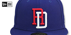 Dominican Republic 2023 WBC TEAM-BASIC Royal Hat by New Era - 2nd View