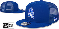 Duke TEAM-BASIC TRUCKER SNAPBACK Royal Hat by New Era - 2nd View