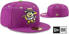 Dust Devils COPA Purple Hat by New Era - 2nd View