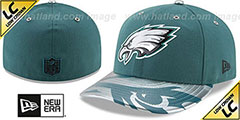 Eagles 2017 LOW-CROWN SPOTLIGHT Fitted Hat by New Era - 2nd View