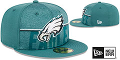 Eagles 2023 NFL TRAINING CAMP Fitted Hat by New Era - 2nd View