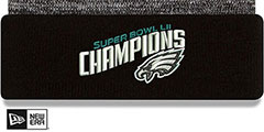 Eagles NFL SUPER BOWL LII CHAMPIONS  Knit Beanie Hat by New Era - 2nd View