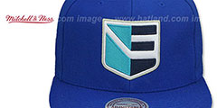 Europe WORLD CUP HOCKEY SNAPBACK Royal Hat by Mitchell and Ness - 2nd View