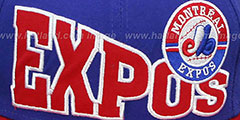 Expos COOP STOKED SNAPBACK Royal-Red Hat by New Era - 2nd View