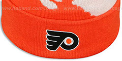 Flyers PAINTBRUSH BEANIE by Mitchell and Ness - 2nd View