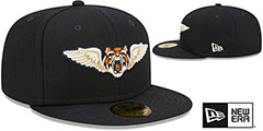 Flying Tigers MILB ONFIELD GAME Navy Fitted Hat by New Era - 2nd View