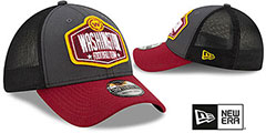 Football Team 2021 NFL TRUCKER DRAFT FLEX  Hat by New Era - 2nd View