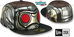 Guardians of the Galaxy STARLORD CHARACTER FACE Vol.2 Fitted Hat by New Era - 2nd View