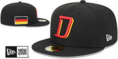 Germany 2023 WBC GAME Black Hat by New Era - 2nd View