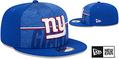 Giants 2023 NFL TRAINING CAMP SNAPBACK Hat by New Era - 2nd View