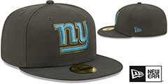 Giants COLOR PACK MULTI Charcoal Fitted Hat by New Era - 2nd View