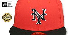 Giants COOPERPACK Orange-Black Fitted Hat by New Era - 2nd View