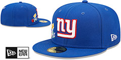 Giants CROWN CHAMPS Royal Fitted Hat by New Era - 2nd View