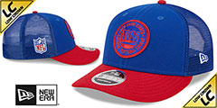 Giants LP TRUCKER SIDELINE SNAPBACK Royal-Red Hat by New Era - 2nd View