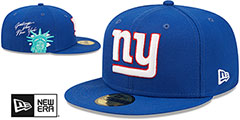 Giants SIDE-CITY ICON Royal Hat by New Era - 2nd View