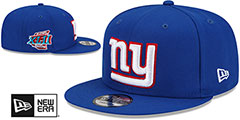 Giants SUPER BOWL XLII SIDE-PATCH SNAPBACK Hat by New Era - 2nd View