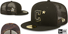 Guardians 2022 MLB ALL-STAR GAME Black Fitted Hat by New Era - 2nd View