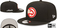 Hawks 22-23 ALTERNATE CITY-EDITION SNAPBACK Hat by New Era - 2nd View