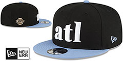 Hawks 23-24 CITY-EDITION SNAPBACK Hat by New Era - 2nd View