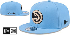 Hawks 24-25 ALTERNATE CITY-EDITION SNAPBACK Hat by New Era - 2nd View