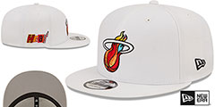 Heat 22-23 ALTERNATE CITY-EDITION SNAPBACK Hat by New Era - 2nd View