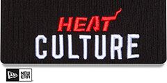 Heat 23-24 CITY-EDITION Knit Beanie Hat by New Era - 2nd View