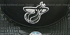 Heat JULIGUNK STRAPBACK Black-Silver Hat by Twins 47 Brand - 2nd View