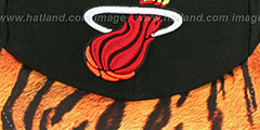 Heat REAL TIGER VIZA-PRINT Black Fitted Hat by New Era - 2nd View