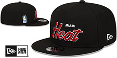 Heat SCRIPT-UP SNAPBACK Black Hat by New Era - 2nd View