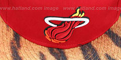 Heat TIGER ANIMALISTIC-FUR VIZA STRAPBACK Hat by New Era - 2nd View