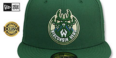 Herd NBA G-LEAGUE Green Fitted Hat by New Era - 2nd View