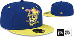 Hillcats COPA Navy-Yellow Fitted Hat by New Era - 2nd View