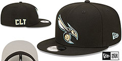 Hornets 22-23 ALTERNATE CITY-EDITION SNAPBACK Hat by New Era - 2nd View