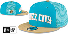 Hornets 23-24 CITY-EDITION SNAPBACK Hat by New Era - 2nd View