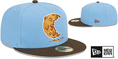 IronBirds THEME NIGHT Sky-Brown Fitted Hat by New Era - 2nd View